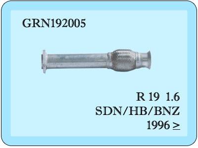 R 19 Front Spiral Intermediate Pipe