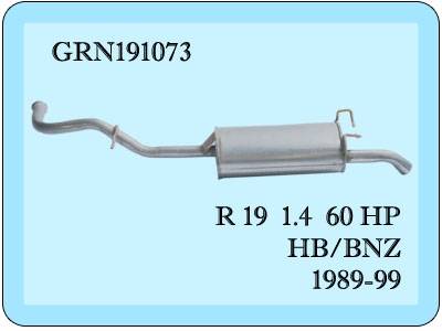 R 19 Arka Egzoz 1400 cc HB