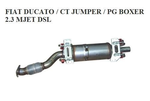 FIAT DUCATO PARTICLE FILTER. 2.3 D MULTIJET 2007>...