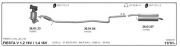 FORD FIESTA CATALYTIC CONVERTER 1.25 /1.4İ (2001 - 06)