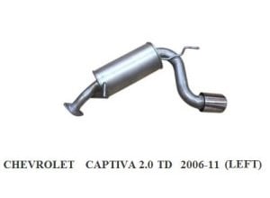 Chevrolet Captiva Arka Egzoz  2.0D  (Sol) 2006>....