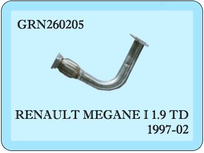 Renault Megane I  Diesel Ön Boru 1.9