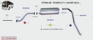 MAGIRUS M2010 MIDDLE EXHAUST 2010 >....