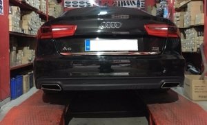 AUDİ SAG VE SOL EGZOZ UCU