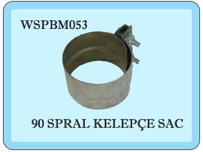 90mm Exhaust Spiral Clamp
