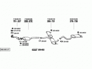 RENAULT LAGUNA CENTER EXHAUST 2.0i 16V - 3.0i