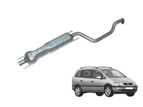 OPEL ZAFİRA ORTA EGZOZ 2.0 / 2.2 DTI (2000 - 05)
