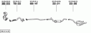 AUDI A3 CATALYTIC CONVERTER 1.4 TSI (2011 - 13)