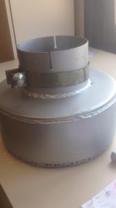 EGZOZ KIVILCIM ÖNLEYİCİ ALEV KESİCİ Ø 175mm