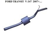 FORD TRANSIT  V347 ÇIKIŞ BORU EGZOZ (Uzun Şase) 2006 >....