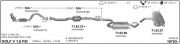 VOKSWAGEN GOLF V CATALYTIC CONVERTER 1.4 / 1.6 FSI 2003>.