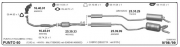 FIAT PUNTO MIDDLE EXHAUST 1.2 - 1.6İ (1993-01)