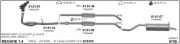 RENAULT MEGANE CATALYTIC CONVERTER 1.4 - 1.6E 8V K7M (1996 -02)