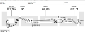 VOLVO 1.6D САЖЕВЫЙ ФИЛЬТР КАТАЛИЗАТОР ВЫХЛОПНОЙ D4162T Двигатель 2008>...