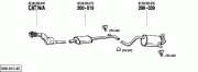 RENAULT CLIO REAR EXHAUST 1.5DCI (2008 - 12)