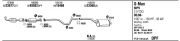 FORD MONDEO ARKA EGZOZ . 1.8 - 2.0 TDCI 2007>.....