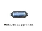 UNIVERSAL DIESEL CATALYTIC CONVERTER 1.5 - 1.6 (Euro 3)