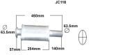 JCB 3CX ВЫХЛОП 337001-400000 Турбо