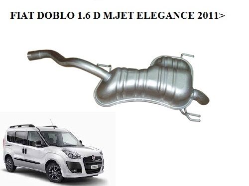 Fiat store doblo exhaust
