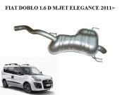 FIAT DOBLO REAR EXHAUST 1.6JTD 2010>....