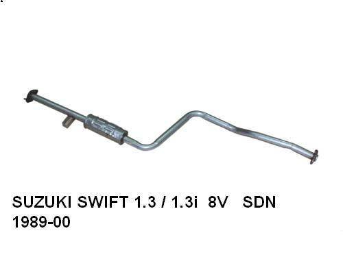 SUZUKI SWİFT ORTA EGZOZ  1.3 / 1.3İ 8V  SDN (1989-00)