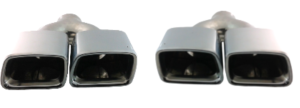 MERCEDES DOUBLE EXHAUST TIP W205 C63 C Class (Right - Left)