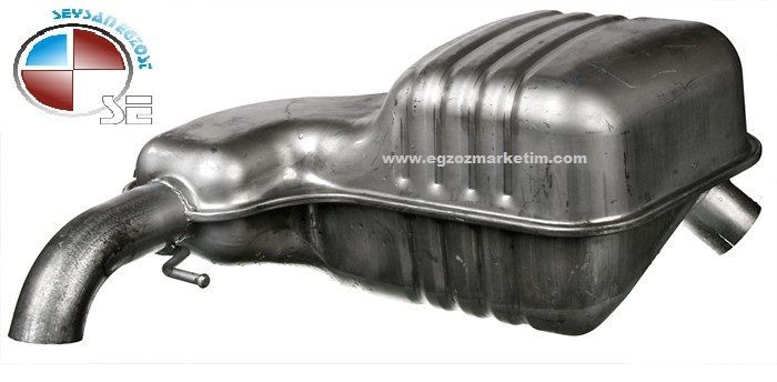 VOLVO S60 REAR EXHAUST 2.0 /2.3/2.4/2.5 (2000 - 07)