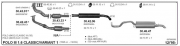 POLO CLASSIC CATALYTIC CONVERTER 1.4/1.6İ (1995 - 01)