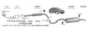 POLO CLASSIC CATALYTIC CONVERTER 1.4/1.6İ (1995 - 01)