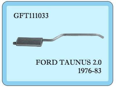Выхлопная труба среднего размера Ford Taunus