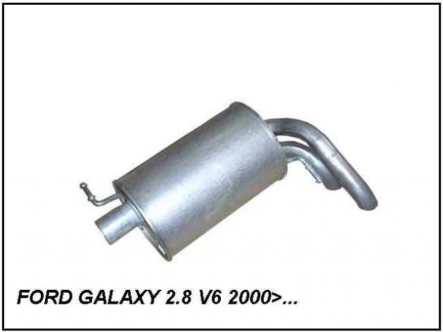 FORD GALAXY REAR EXHAUST .2.8 V6 2000>...