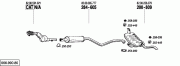 RENAULT LAGUNA 2 CATALYTIC CONVERTER 1.6 - 1.8 - 2.0 2001>....