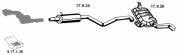 RENAULT LAGUNA 2 CATALYTIC CONVERTER 1.6 - 1.8 - 2.0 2001>....