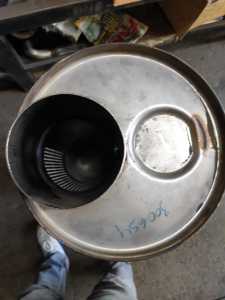 İŞ MAKİNASI EGZOZ  GAZ TEMİZLEYİCİ KATALİZÖR DPF