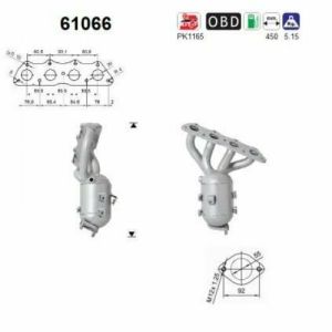 HYUNDAİ  KATALİTİK KONVERTER 1.4 - 1.6i  G4F Motor 2011>....