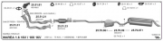 Fiat Bravo Katalysator 1.4 - 1.6i (1996 - 01)