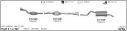 RENAULT CLIO CATALYTIC CONVERTER 1.4 - 1.6 16V K4J - K4M (1998 - 05)