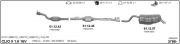 RENAULT CLIO CATALYTIC CONVERTER 1.4 - 1.6 16V K4J - K4M (1998 - 05)