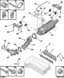 FIAT DUCATO PARTICLE FILTER.2.3 , 3.0D 2008>...