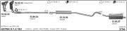 OPEL KATALİTİK KONVERTER 1.2İ 1.4İ 16V Twinport XER (Astra  J, Corsa  D ,  mERIVA B)( 2007 -14)