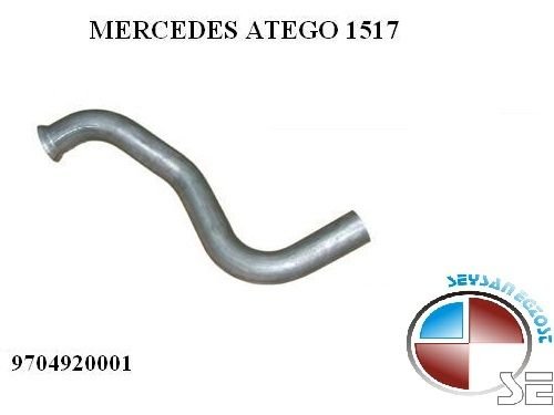 MERCEDES ATEGO 1517 FRONT PIPE EXHAUST