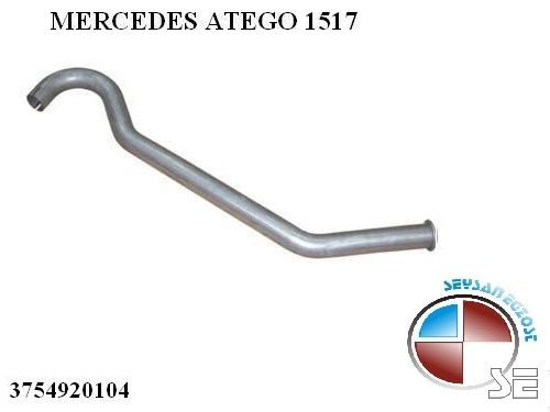 MERCEDES ATEGO 1517 EGZOZ ÇIKIŞ BORUSU