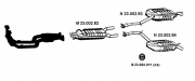 MERCEDES W211 CDI REAR EXHAUST (Right) 2002>...