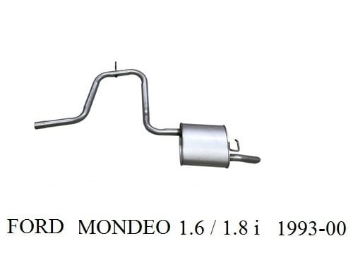Ford Mondeo Задний Выхлоп 1.6 -1.8İ 16V Седан (1993 - 99))