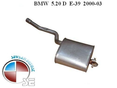 BMW 5.20D ARKA EGZOZ   E39 (2000 - 03)