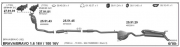 FIAT CATALYTIC CONVERTER 1.6i 16V (Brava - Bravo - Marea) (2000 - 03)