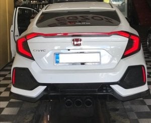 HONDA CİVİC KARBON FİBER  EGZOZ UCU FK7 - FC5 -Type R 2015>.....