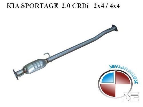 KİA SPORTAGE ÖN  EGZOZ. 2.0 CRDI (2004 - 08)
