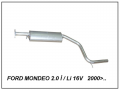 FORD MONDEO ORTA EGZOZ  2.0 İ / Li 16V   HB/SD 2000>..