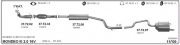 FORD MONDEO ORTA EGZOZ  2.0 İ / Li 16V   HB/SD 2000>..
